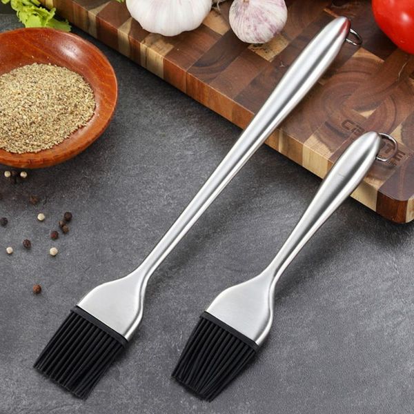 tools & accessories silicone basting brush oil stainless steel handle barbecue grilling pastry baking cooking
tools & accessories silicone basting brush oil stainless steel handle barbecue grilling pastry baking cooking
