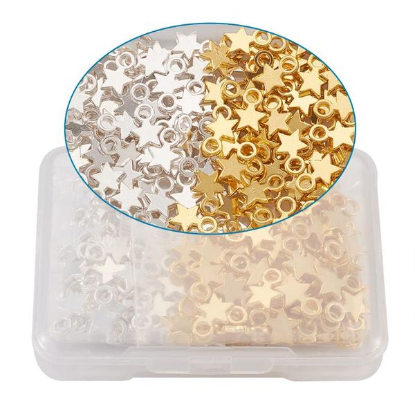 charms 1 box mix color tibetan style alloy moon star pendants for bracelet jewelry making diy accessories, Bronze;silver
charms 1 box mix color tibetan style alloy moon star pendants for bracelet jewelry making diy accessories, Bronze;silver