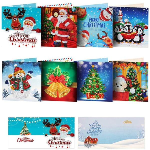 greeting cards 8pcs diamond painting christmas paint by number card kits for friends and family
greeting cards 8pcs diamond painting christmas paint by number card kits for friends and family