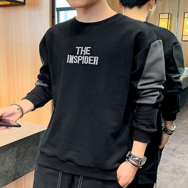 men's hoodies & sweatshirts sweater 2021 korean fashion casual brand round neck spring and autumn lovers, Black
men's hoodies & sweatshirts sweater 2021 korean fashion casual brand round neck spring and autumn lovers, Black
