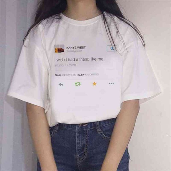 wish i had a friend like me letter print female summer large size loose s-2xl fashion fun harajuku japanese, White
wish i had a friend like me letter print female summer large size loose s-2xl fashion fun harajuku japanese, White