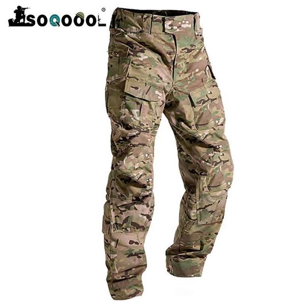 soqoool men's fashion outdoor hiking overalls pants camouflage tactical military uniform fighting multi-pocket trousers 210715, Black
soqoool men's fashion outdoor hiking overalls pants camouflage tactical military uniform fighting multi-pocket trousers 210715, Black