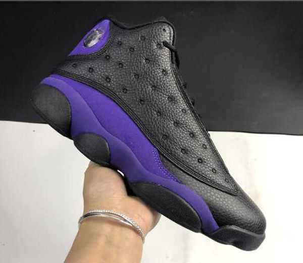 basketball shoes athletic 13s court purple dj5982-015 come with box