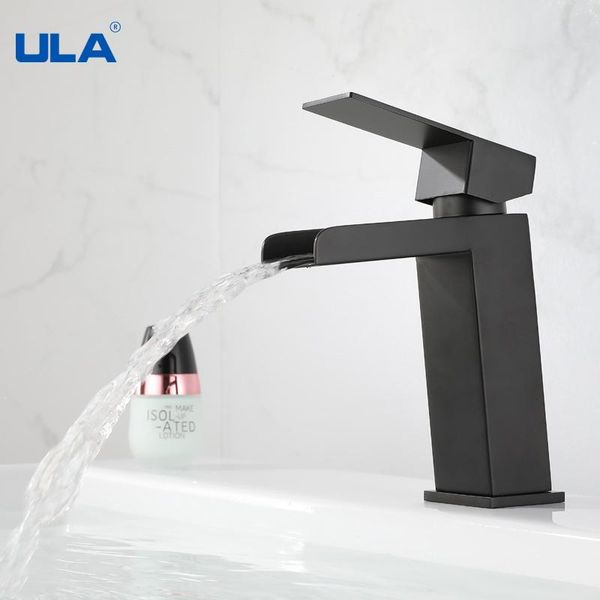 bathroom sink faucets ula waterfall basin faucet deck mounted cold water black mixer taps tap (not includ hose)
bathroom sink faucets ula waterfall basin faucet deck mounted cold water black mixer taps tap (not includ hose)