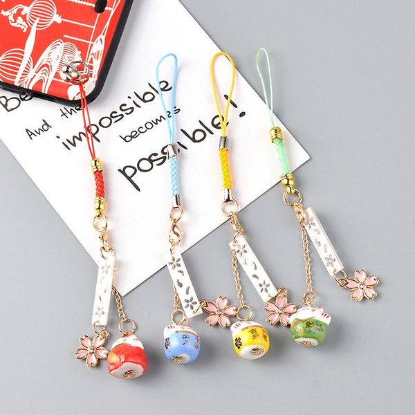 decorative objects & figurines cute maneki neko smart phone strap lanyards samsung decoration daisy sakura cat bell mobile rope key c
decorative objects & figurines cute maneki neko smart phone strap lanyards samsung decoration daisy sakura cat bell mobile rope key c