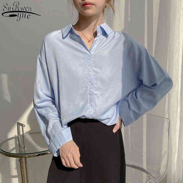korean fashion women long sleeve shirts white single breasted blouse office lady blusas mujer 11580 210427
korean fashion women long sleeve shirts white single breasted blouse office lady blusas mujer 11580 210427