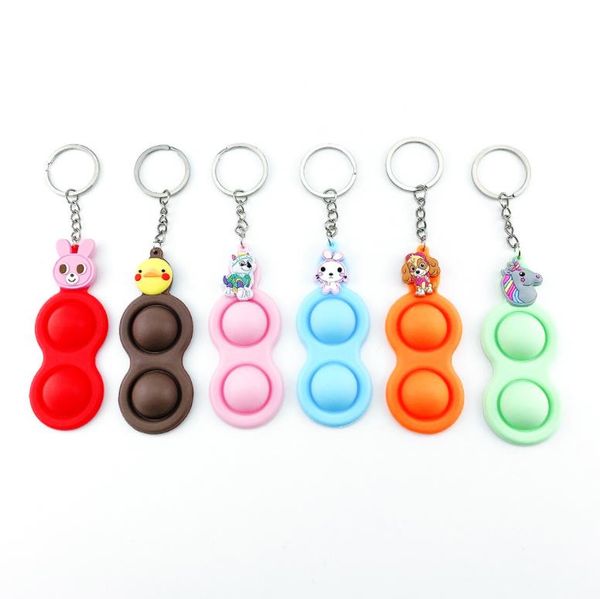 push bubble pop it fidget silicone toy animals keychains simple two fingers decompression toys gadgets stress relief
push bubble pop it fidget silicone toy animals keychains simple two fingers decompression toys gadgets stress relief