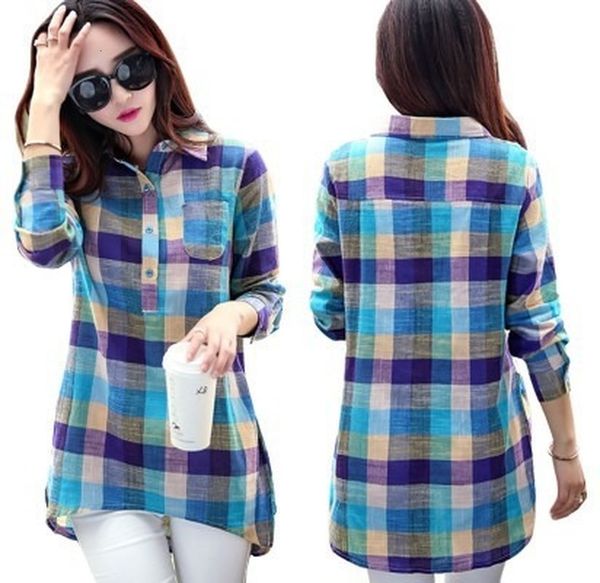 bra women casual matching color plaid shirt vintage long sleeve blouse and plus size turn down collar button woman tunic, Red;black
bra women casual matching color plaid shirt vintage long sleeve blouse and plus size turn down collar button woman tunic, Red;black
