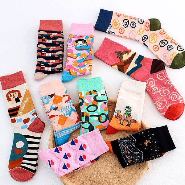 socks & hosiery casual fashion harajuku retro novelty print woman funny middle tube street skateboard couple gifts high quality, Black;white
socks & hosiery casual fashion harajuku retro novelty print woman funny middle tube street skateboard couple gifts high quality, Black;white
