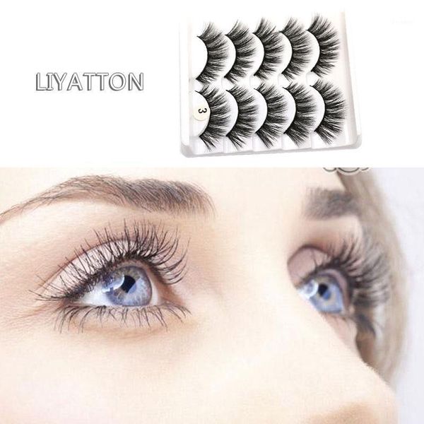 liyatton 5 pairs lifelike wispy curly fake lashes cilio faux cils extension makeup tools cruelty soft full strip eyelashes1
liyatton 5 pairs lifelike wispy curly fake lashes cilio faux cils extension makeup tools cruelty soft full strip eyelashes1