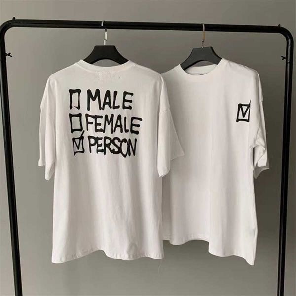 men's t-shirts vemenu sore person woman t-shir 1:1 graffii leers vm op oversized ee veemens shir, White;black
men's t-shirts vemenu sore person woman t-shir 1:1 graffii leers vm op oversized ee veemens shir, White;black
