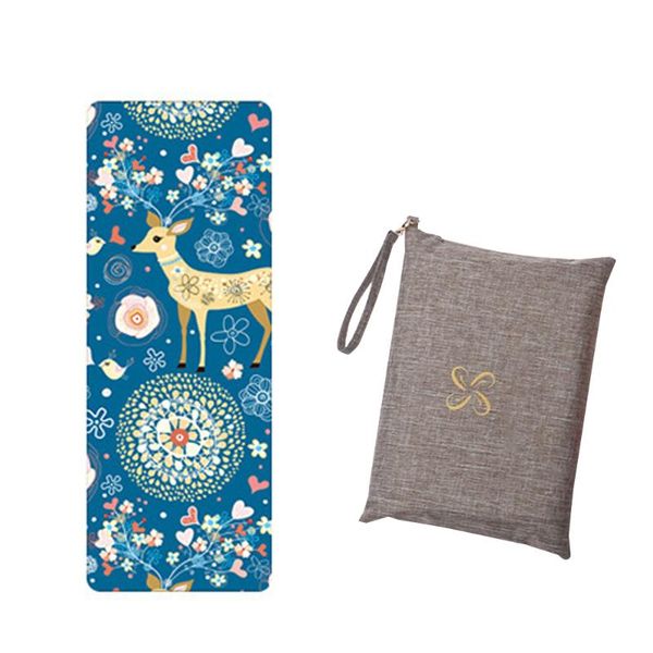 183*68cm non slip printed yoga mat portable ultra thin folding travel with bag for pilates exercise fitness mats 
183*68cm non slip printed yoga mat portable ultra thin folding travel with bag for pilates exercise fitness mats