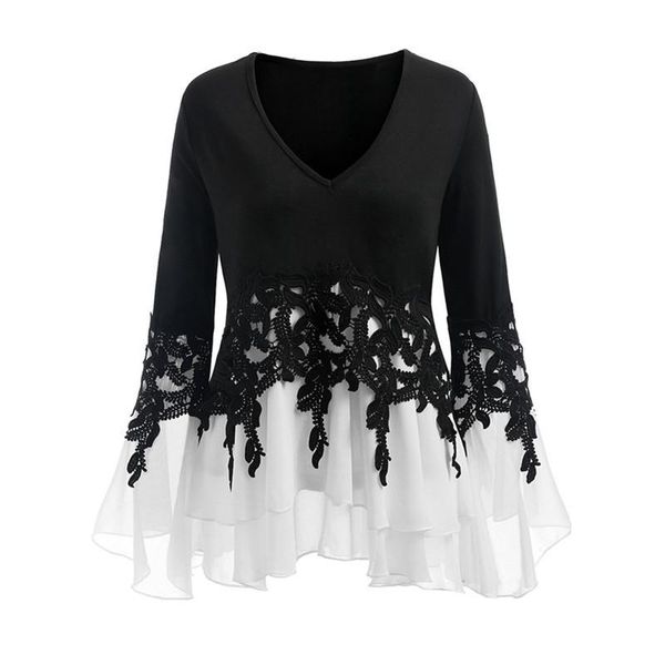 women's blouses & shirts chiffon o-neck blouse shirt womens and fashion elegant bohemian harajuku clothes long sleeve pullover top, White
women's blouses & shirts chiffon o-neck blouse shirt womens and fashion elegant bohemian harajuku clothes long sleeve pullover top, White