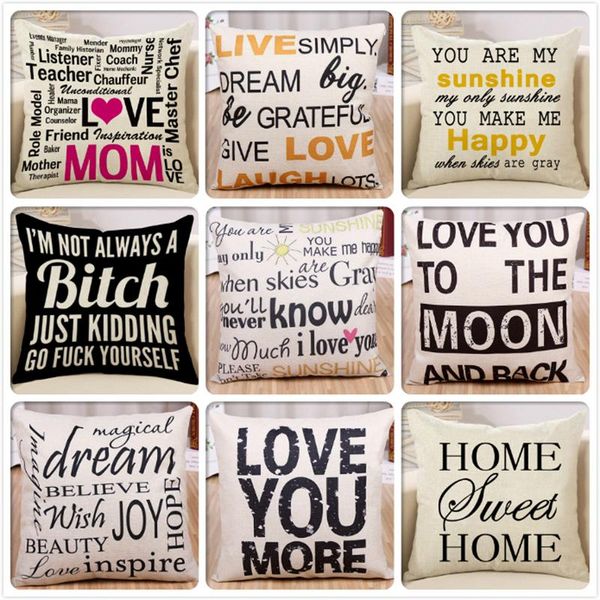 quote love creative diy 1 piece custom print cushion cover decorative throw pillow case mall el office gift sofa cushioncover cushion/decora
quote love creative diy 1 piece custom print cushion cover decorative throw pillow case mall el office gift sofa cushioncover cushion/decora