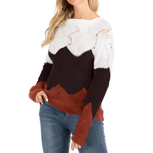 women's sweaters women knitted wave striped ladies sweater elegant jumper long sleeve o-neck pullover autumn fashion streetwear, White;black
women's sweaters women knitted wave striped ladies sweater elegant jumper long sleeve o-neck pullover autumn fashion streetwear, White;black