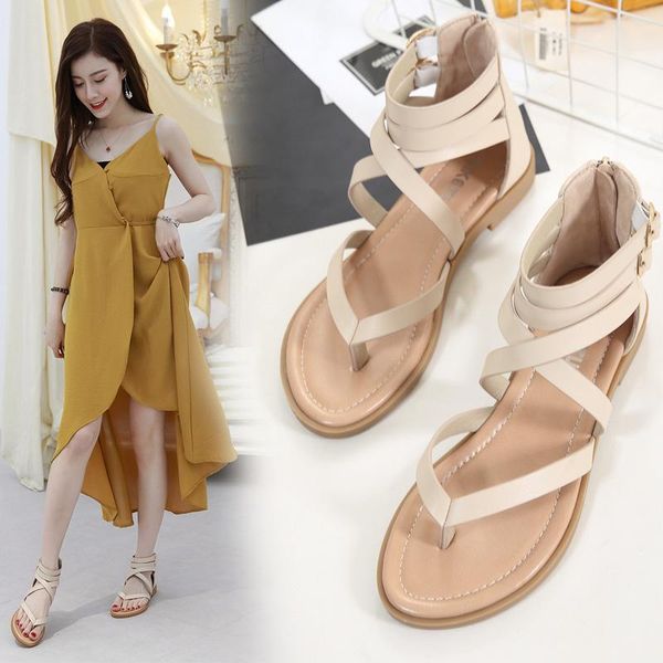 sandals 2021 summer women casual zip cover heel clip toe flats narrow female shoes ladies solid non slip footwear big size, Black
sandals 2021 summer women casual zip cover heel clip toe flats narrow female shoes ladies solid non slip footwear big size, Black