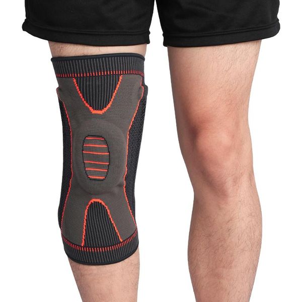 elbow & knee pads patella protector brace silicone pad basketball running compression sleeve support sports kneepads, Black;gray
elbow & knee pads patella protector brace silicone pad basketball running compression sleeve support sports kneepads, Black;gray
