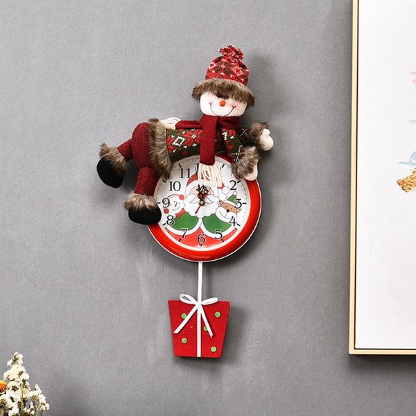 wall clocks 2022 creative christmas clock santa claus snowman plush toy doll party hanging pendant home decoration xmas gifts
wall clocks 2022 creative christmas clock santa claus snowman plush toy doll party hanging pendant home decoration xmas gifts