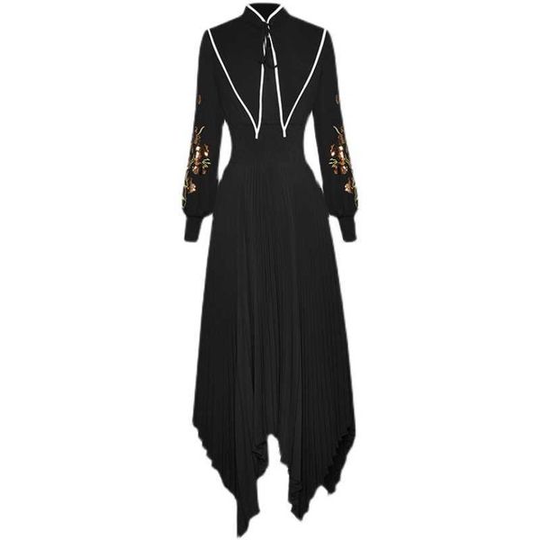 est designer runway fashion women's long sleeve sequined pleated dress 210526, Black;gray
est designer runway fashion women's long sleeve sequined pleated dress 210526, Black;gray