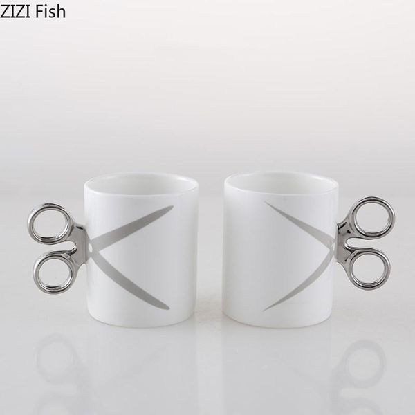 mugs 300ml silver scissors pattern mug 2-piece ceramic water cup modern style home breakfast milk restaurant coffee set gift
mugs 300ml silver scissors pattern mug 2-piece ceramic water cup modern style home breakfast milk restaurant coffee set gift