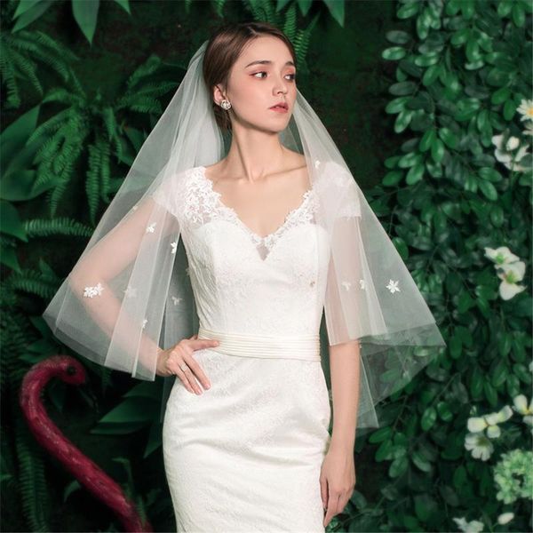 bridal veils ishsy long weeding with comb flowers applique floral white ivory tulle bride veil voile mariage velos de novia 2021, Black
bridal veils ishsy long weeding with comb flowers applique floral white ivory tulle bride veil voile mariage velos de novia 2021, Black