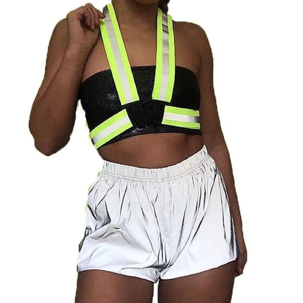 running shorts women loose reflective fashion high waist straight club sport hip hop noctilucent wide leg streetwear, Black;blue
running shorts women loose reflective fashion high waist straight club sport hip hop noctilucent wide leg streetwear, Black;blue