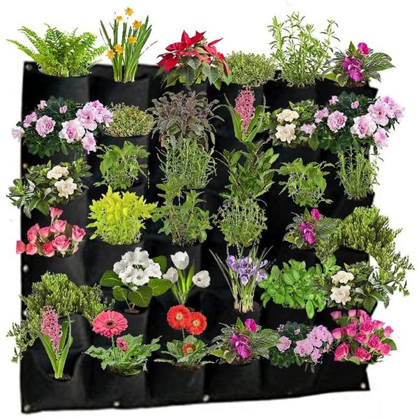 planters & pots 4/12/36 pockets green grow bags planter vertical garden vegetable living bag seedling wall hanging growing
planters & pots 4/12/36 pockets green grow bags planter vertical garden vegetable living bag seedling wall hanging growing