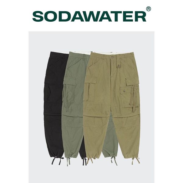 men's pants sodawater fashion cargo pant for men tactical 2021 loose multi pockets cotton trousers male japanese cool hip hop, Black
men's pants sodawater fashion cargo pant for men tactical 2021 loose multi pockets cotton trousers male japanese cool hip hop, Black