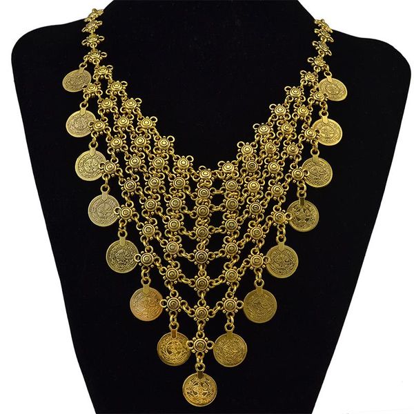 pendant necklaces gypsy bohemian flower ethnic gold color turkish bib coin necklace boho coachella beach choker women jewelry, Silver
pendant necklaces gypsy bohemian flower ethnic gold color turkish bib coin necklace boho coachella beach choker women jewelry, Silver