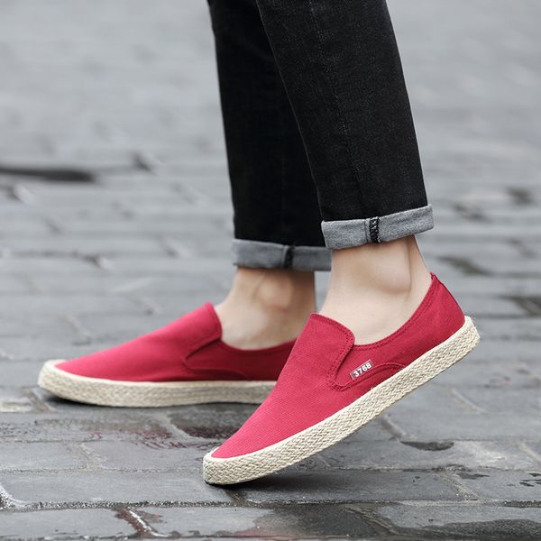 dress shoes summer fashion men canvas espadrilles casual slip on breathable loafers flats zapatos hombre, Black
dress shoes summer fashion men canvas espadrilles casual slip on breathable loafers flats zapatos hombre, Black