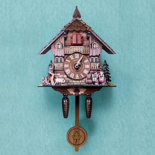 wall clocks wooden clock cuckoo antique pendulum hanging handcraft swing alarm watch home restaurant bedroom decoration t84e
wall clocks wooden clock cuckoo antique pendulum hanging handcraft swing alarm watch home restaurant bedroom decoration t84e