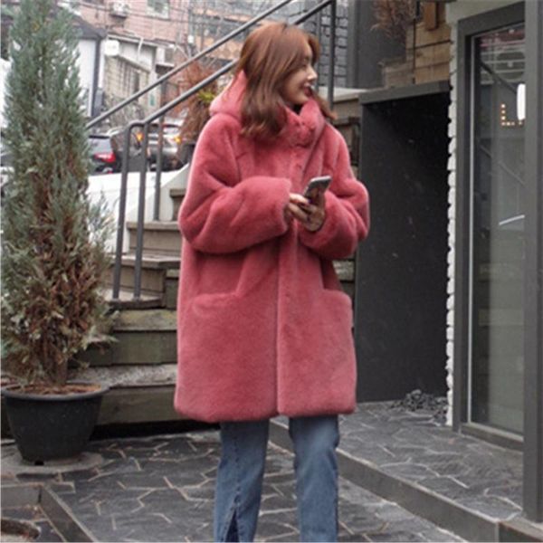 women's fur & faux 2021 warm windproof jacket hoodie outwear fake coat retro windbreaker hooded length, Black
women's fur & faux 2021 warm windproof jacket hoodie outwear fake coat retro windbreaker hooded length, Black