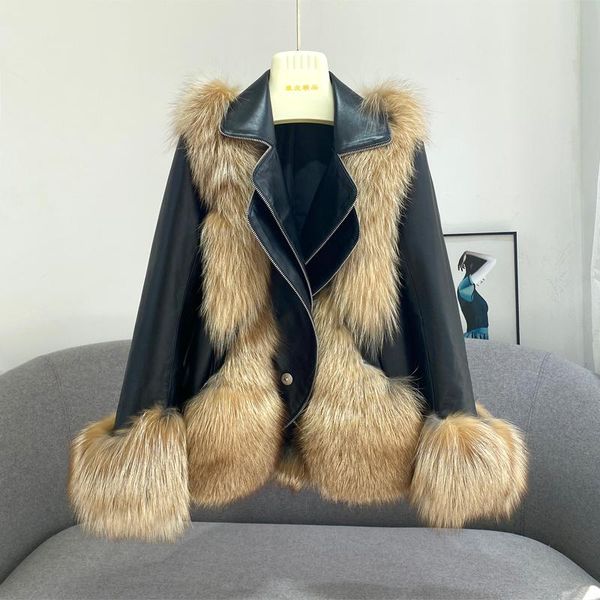 women's fur & faux 2021 fxfurs fashion real sheepskin whole leather silver short coat young slimming haining winter, Black
women's fur & faux 2021 fxfurs fashion real sheepskin whole leather silver short coat young slimming haining winter, Black