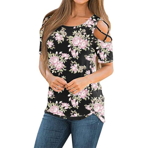 women's t-shirt off shoulder t shirt women casual floral printing short sleeve o neck summer loose tee tunic harajuku plus size ts, White
women's t-shirt off shoulder t shirt women casual floral printing short sleeve o neck summer loose tee tunic harajuku plus size ts, White