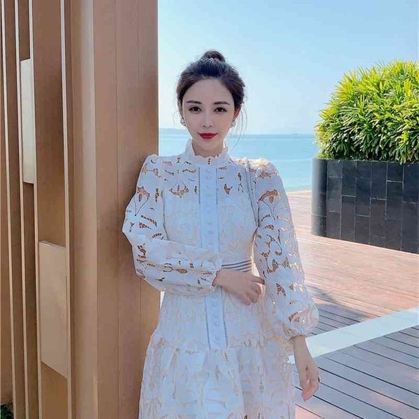 retro totem hollow embroidered puff sleeve waist cotton dress lace knee-length regular print 210416, Black;gray
retro totem hollow embroidered puff sleeve waist cotton dress lace knee-length regular print 210416, Black;gray