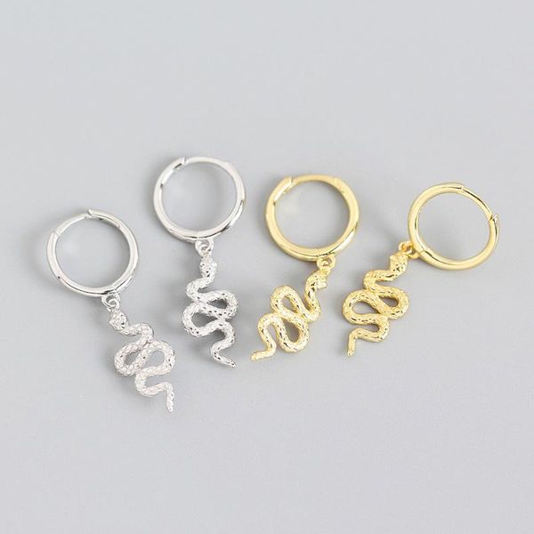 hoop & huggie 1pair 100% authentic 925 sterling silver kapok worm /wave snake earrings animal hip hop jewelry, Golden;silver
hoop & huggie 1pair 100% authentic 925 sterling silver kapok worm /wave snake earrings animal hip hop jewelry, Golden;silver