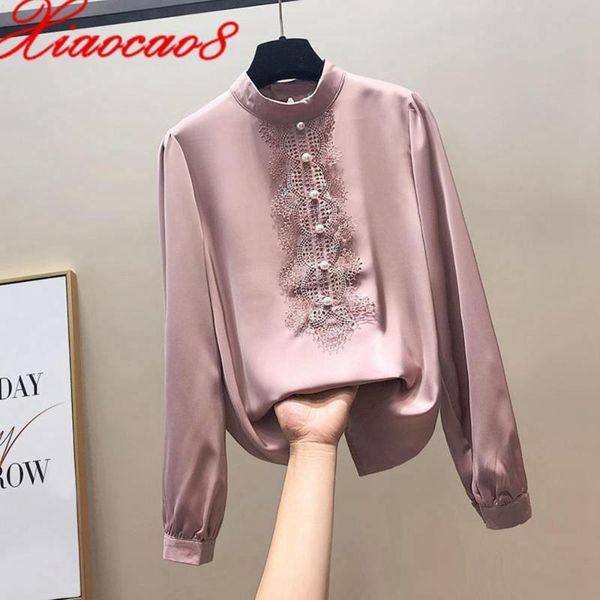 women plus size chiffon blouse korean style turtleneck pearl button shirt solid temperament femme clothes woman blouses women's & shirt, White
women plus size chiffon blouse korean style turtleneck pearl button shirt solid temperament femme clothes woman blouses women's & shirt, White