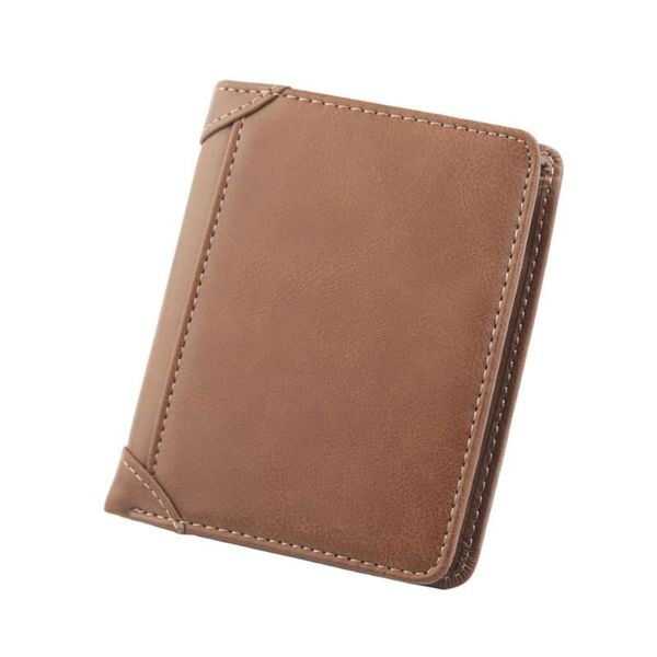 wallets fashion men short wallet pu leather purse card holder vintage coin storage portable triple fold bag 12.0 cm * 9.5 1.5, Red;black
wallets fashion men short wallet pu leather purse card holder vintage coin storage portable triple fold bag 12.0 cm * 9.5 1.5, Red;black