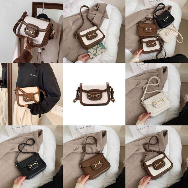 snet red small square women's luxurys new color contrast saddle bag in spring and summer 2021
snet red small square women's luxurys new color contrast saddle bag in spring and summer 2021