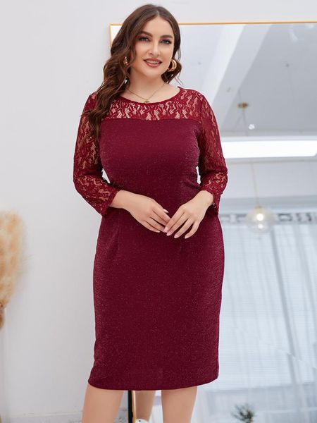 plus size dresses wedding guest women autumn winter lace patchwork sequined evening party dress slim bodycon maxi prom, Black
plus size dresses wedding guest women autumn winter lace patchwork sequined evening party dress slim bodycon maxi prom, Black