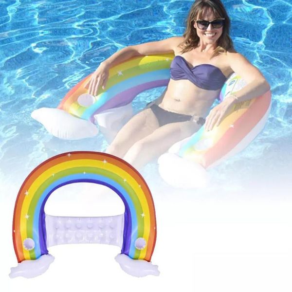 inflatable float bed swimming pool rainbow floating row lounge chair life vest & buoy
inflatable float bed swimming pool rainbow floating row lounge chair life vest & buoy