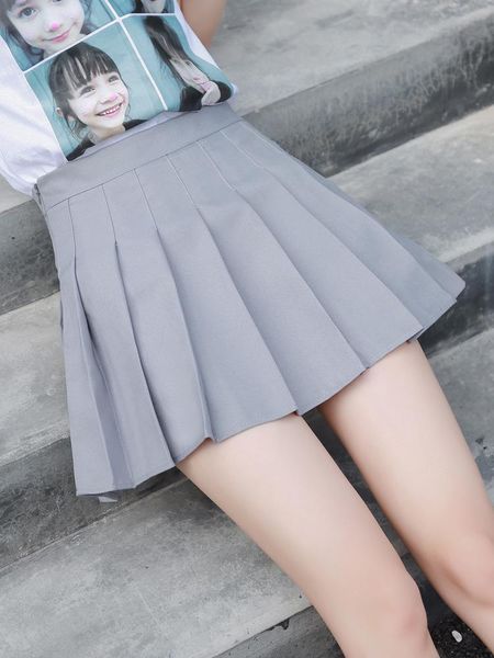 skirts women summer ulzzang pleated preppy style solid color high waist anti-light a-line skirt female fashion mini saias, Black
skirts women summer ulzzang pleated preppy style solid color high waist anti-light a-line skirt female fashion mini saias, Black