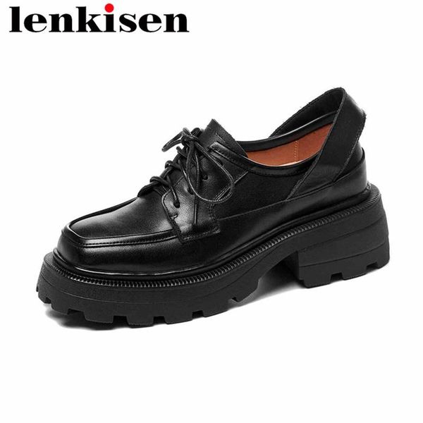 dress shoes lenkisen cow leather round toe high heels mixed colors classics casual daily wear vintage young lady lace up women pumps l13, Black
dress shoes lenkisen cow leather round toe high heels mixed colors classics casual daily wear vintage young lady lace up women pumps l13, Black