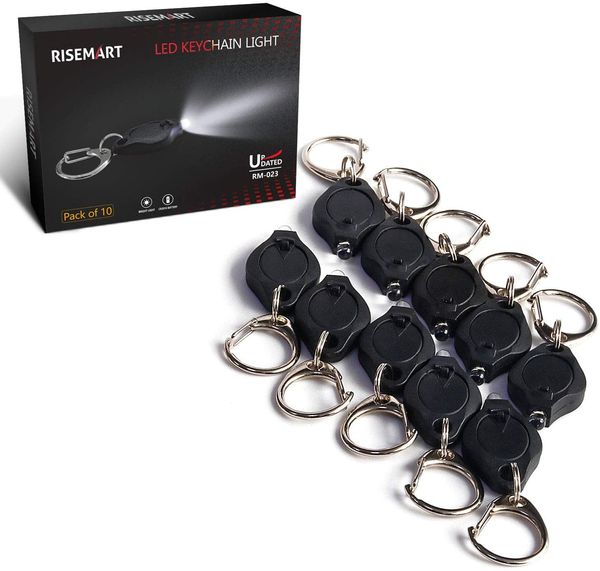 mini led keychain flashlight, ultra bright key ring tiny light torch, pack of 10 black bright led keychain flashlight, batteries included
mini led keychain flashlight, ultra bright key ring tiny light torch, pack of 10 black bright led keychain flashlight, batteries included