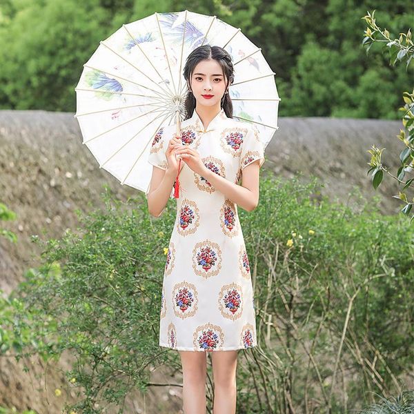 ethnic clothing autumn women printed satin short sleeve a-line qipao elegant orientale mandarin collar cheongsam oversize 4xl, Red
ethnic clothing autumn women printed satin short sleeve a-line qipao elegant orientale mandarin collar cheongsam oversize 4xl, Red