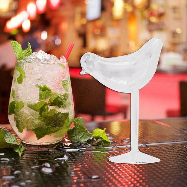150ml creative bird shape cocktail goblet glass personality molecular smoked modelling fantasy wine glasses
150ml creative bird shape cocktail goblet glass personality molecular smoked modelling fantasy wine glasses