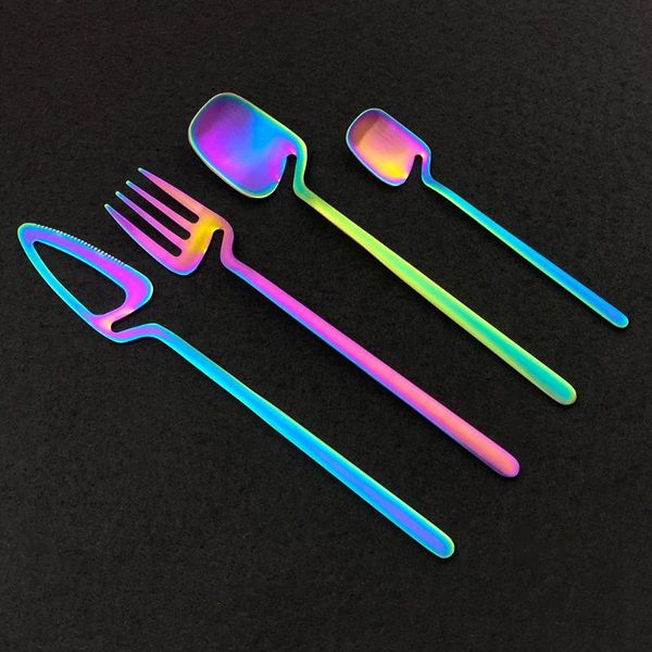 flatware sets 1set rainbow 304 stainless steel matte cutlery set dinnerwar hanging cup flawtare fork knife spoon kitchen dishwasher safe
flatware sets 1set rainbow 304 stainless steel matte cutlery set dinnerwar hanging cup flawtare fork knife spoon kitchen dishwasher safe