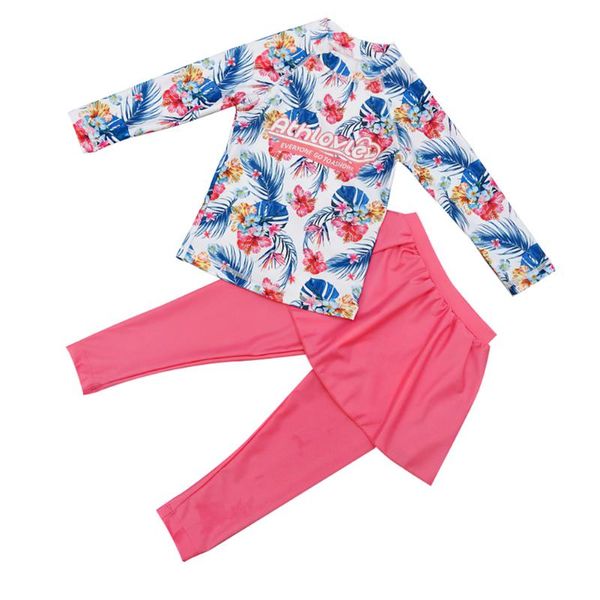 clothing sets 2021 summer children's swimwear muslim girls long sleeve sunscreen printing+swimming trunks fast dry leisure swimsuit set, White
clothing sets 2021 summer children's swimwear muslim girls long sleeve sunscreen printing+swimming trunks fast dry leisure swimsuit set, White