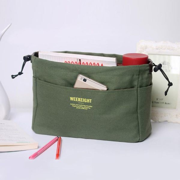 women adjustable drawstring portable with compartments organizer insert cosmetic pouch canvas makeup bag storage case handbag bags & cases
women adjustable drawstring portable with compartments organizer insert cosmetic pouch canvas makeup bag storage case handbag bags & cases