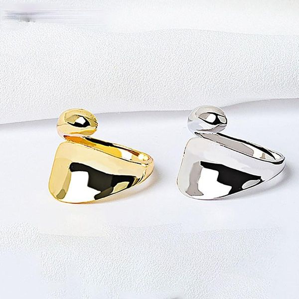 cluster rings ins fashion 925 sterling silver couples for women creative irregular smooth birthday party jewelry gifts, Golden;silver
cluster rings ins fashion 925 sterling silver couples for women creative irregular smooth birthday party jewelry gifts, Golden;silver